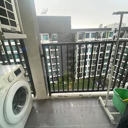 Cozy Room With Free Wi-Fi Netflix Near Bts Onnut Bangkok Exterior photo