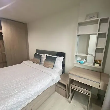 Cozy Room With Free Wi-Fi Netflix Near Bts Onnut Bangkok Exterior photo
