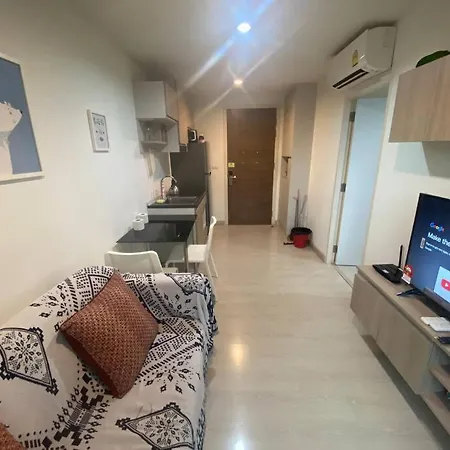 Cozy Room With Free Wi-Fi Netflix Near Bts Onnut Bangkok Exterior photo